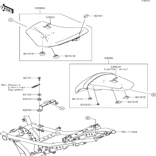 Kawasaki DAMPER, 10X20X8